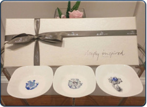 Strengthen Bone China Tray Set